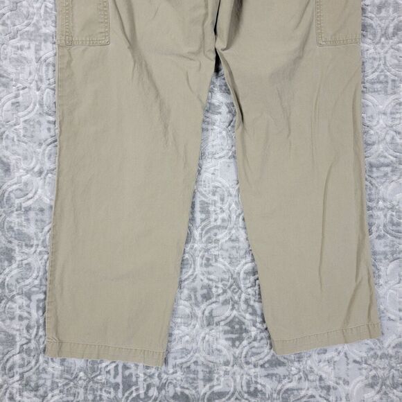 Vintage Columbia Cargo Pants Men's 32x31 Beige Relaxed Fit Outdoors Hiking - Picture 8 of 16